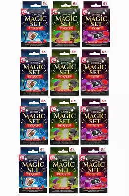 Wholesale Pack Of 12 Magic Tricks - Classic Puzzle And Coin Tricks  • £17.14