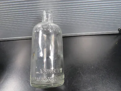 Listerine Lambert Pharmacal Co Glass Bottle 5 1/2  Vintage • $4.90