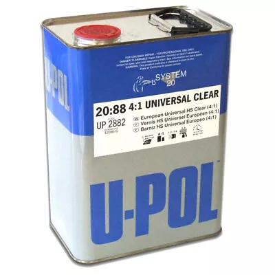 New U-POL Overall Clear URETHANE CLEARCOAT-Auto Paint UPO 2882 • $109.99