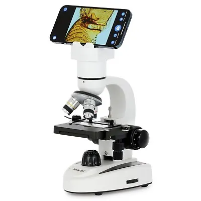 Amscope 2MP Wi-Fi Full HD 1080p Digital Compound Microscope For Smart Devices • $159.99