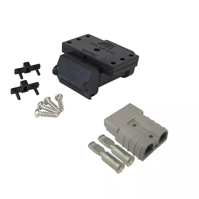 50A Anderson Plug Mounting Kit With LED And 50 Amp Anderson Style Plug • $29.90