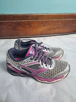 Mizuno Wave Creation 17 Shoes  7484317 Women's Size 8.5 W Purple Running  • $39.99