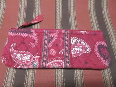 Vera Bradley Paisley Zippered Wallet ID Clutch Purse - Good Condition  • $9.99