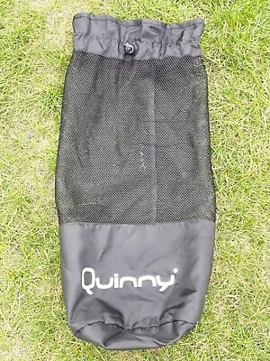 Quinny Buzz Moodd Zapp Xtra STORAGE BAG Footmuff Raincover Black Accessories  • £10.96