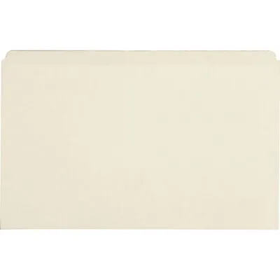 Business Source File Folders Straight-Cut Tab 11 Pt Legal 100/BX MA 43566 • $19.99