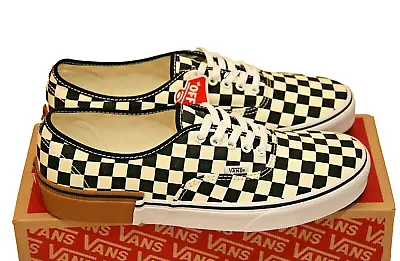 Vans Authentic 'Checkerboard' Classic Gum Block New (Size US11) Max Skate Air • $59.95