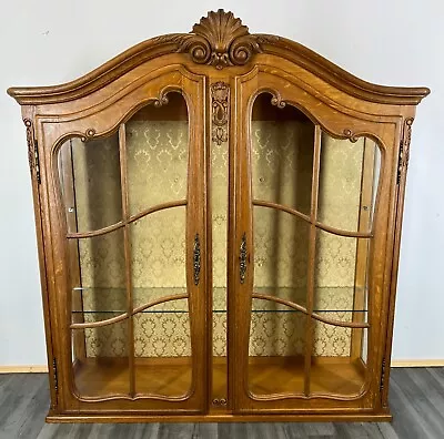 £119 • Buy Vintage French Wall Mounted Display Cabinet Sideboard / Cabinet (LOT 2395)