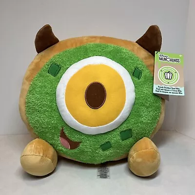 Disney Munchlings Mike Wazowski Avocado Breakfast Bagel Monsters 13.5Inch Medium • $24.75