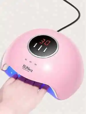54W LED UV Nail Polish Dryer Lamp Smart Sensing Gel Nails Manicure Machine Tool • $11.69