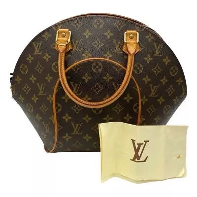 Louis Vuitton Ellipse MM Handbag Monogram Canvas M51126 MI0060 150184 • £575