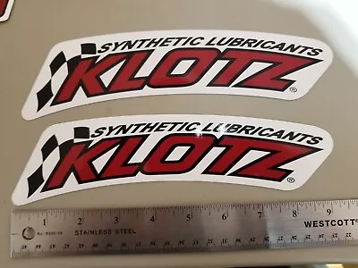 KLOTZ Decal Stickers Sx Mx AHRMA Motocross MOTO-X SUPERCROSS Gncc Pit Bike Dirt • $5