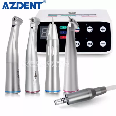 AZDENT Dental Brushless Electric Micro Motor /LED 1:5 /1:1 / 1:4.2 Handpiece • $356.69