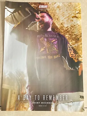 Jeremy Mckinnon/Jonathan Davis - Double Sided Poster- Kerrang! A Day To Remember • $4.41