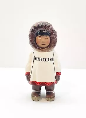 C. Alan Johnson Signed Kaipuk Eskimo AE39 “Silook” Figurine Vintage 1962 • $64.95