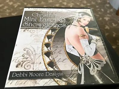 £1.25 • Buy Debbie Moore Designs   Art Deco Christmas Mini Easel & Snowglobes   CD