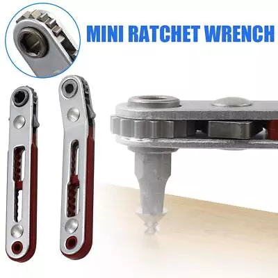 Mini Ratchet Wrench Screwdriver-Set 90 Degree Offset Screwdriver-Handle} K8Y1 • $8.65