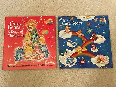Vintage Care Bear Book Lot Of 2- Reading AND Coloring Book! • $14