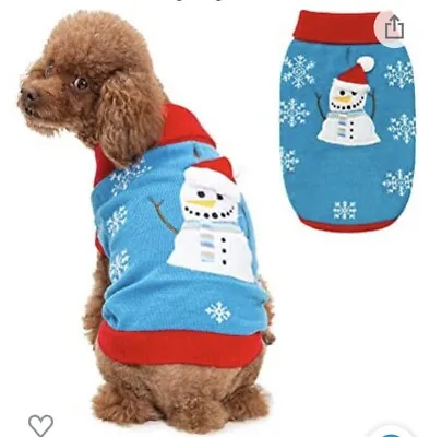 $8 • Buy Holiday Dog Sweater. Medium. See Size Chart. NEW!