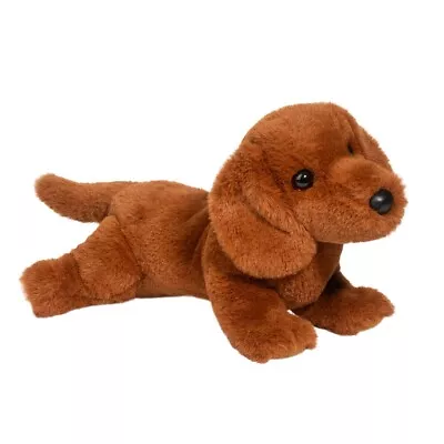 DELANIE The Plush Soft DACHSHUND Dog Stuffed Animal - Douglas Cuddle Toys #4608 • $21.95