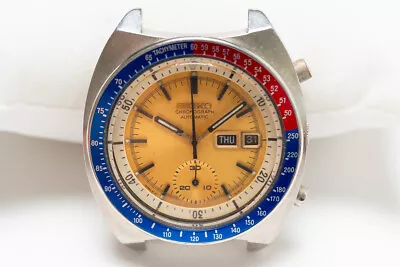 Seiko Pepsi  Pogue  6139-6002 Automatic Chronograph Ca. 1977 • $167.50