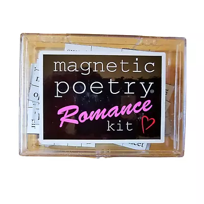 Magnetic Poetry Romance Word Magnet Kit Vintage 1993 • $19.99