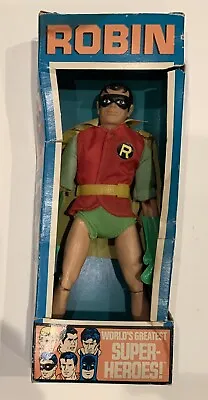 Vintage Boxed 1970's Mego Type 1 Robin Action Figure!  • $249.99