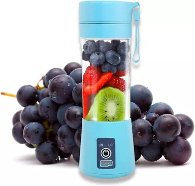 Portable Electric USB Mini Mixer Blender Smoothie Juicer Machine • £10.99