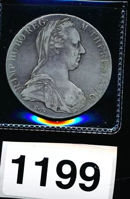 Austria - 1780 Maria Theresa Silver Crown - Circ. #1199 • $25