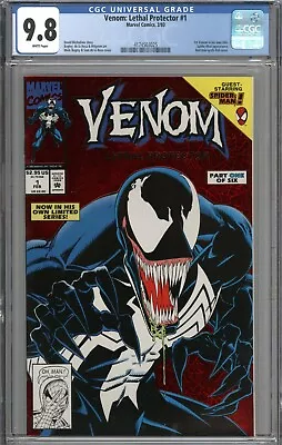 Venom Lethal Protector #1 CGC 9.8 NM/MT 1st Venom In His Own Title WHITE PAGES • $41