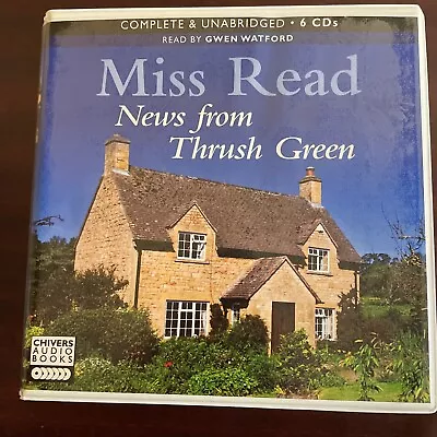 News From Thrush Green - Miss Read - Unabridged Audiobook - 6CDs VGC • $31.11