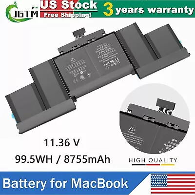 A1618 Battery For MacBook Pro 15''Retina A1398 Late 2013 Mid 2014 2015 99.5Wh US • $36.99