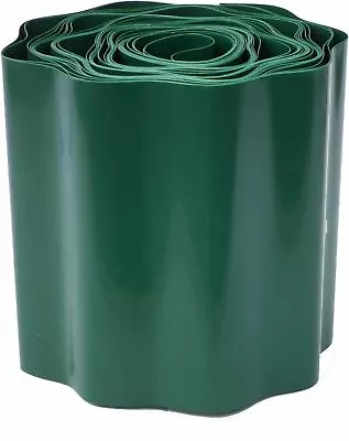 Log Roll Border Lawn Edging 9m X 15cm Garden Flexible Rolls Plastic Edge New • £6.79