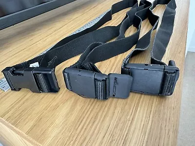 3x Craghoppers Travel Webbed Clip Belts Non-Metal Airport Safe Adjustable To 32” • £4.99