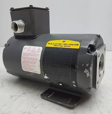 Baldor 33-1079-1002 Electric Motor 1-1/2 Hp 3450 Rpm 3 Phase 208-230/460V *USED  • $99