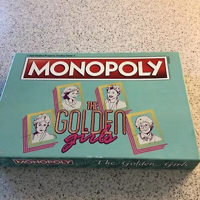 Monopoly The Golden Girls TV Show Board Game USAOpoly 100% Complete Great Box • $24.75