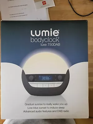 Lumie Bodyclock Luxe 750dab - Wake-up Light • £50