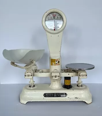 Vintage Detecto Gram Cast Iron Balancing Scale | Tested / Working • $99.99