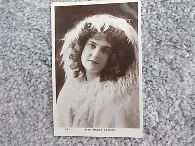 1904 - Miss Madge Lessing Glamour Postcard-used & Stamp -posted 1904 • £0.99