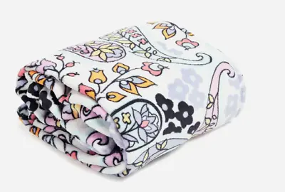 Vera Bradley Maddalena Paisley Soft Fleece THROW BLANKET 50  X 80  (New &Sealed) • $32.95