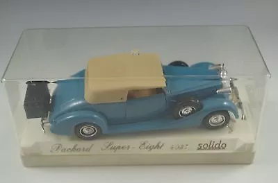 Solido Toy Car Packard Super Eight 4037 Mint In Case 1/43 Scale • $27.85