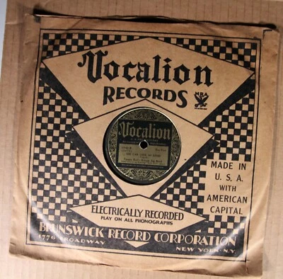 £33.24 • Buy Tampa Red's Hokum Jug Band VOCALION 1540 E She Can Love PREWAR BLUES / GOSPEL 78