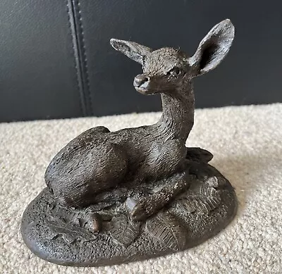 Cellini Arts Cold Cast Bronze Hand Made Deer • £4.99