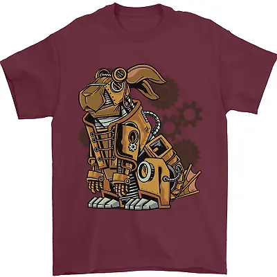 Steampunk Rabbit Mens T-Shirt 100% Cotton • £9.48