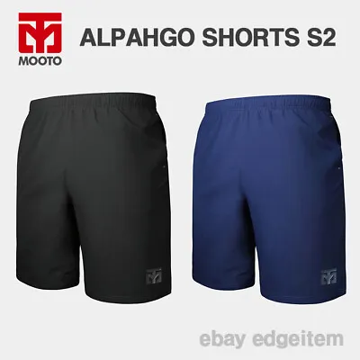 MOOTO Alphago Shorts S2 (Black/Navy) Team Training Half-length Cool Sports Pants • $39.50