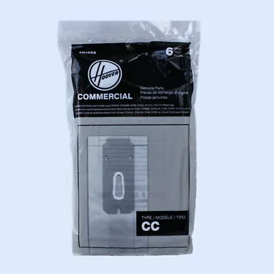 Oreck Hoover Type CC AH1CC6 Vaccum Cleaner Bags 6 Bags In Package GENUINE NEW • $16.29