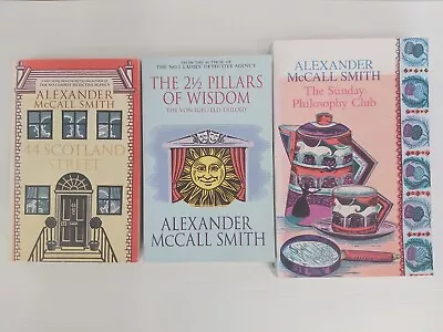 Alexander McCall Smith - 3 Book Thriller Bundle - Paperbacks - 2004 • $29.95