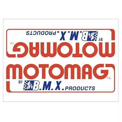 Mongoose - 1975-81 MOTOMAG Downtube Decal - Old School Bmx • $11