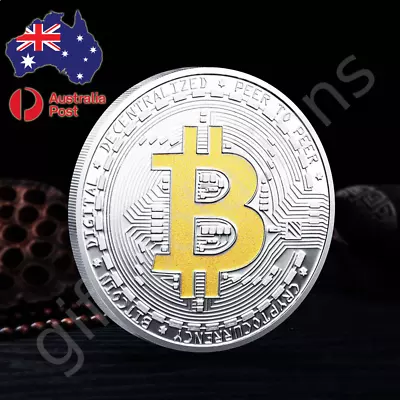 Bit Coin Collectors Coin - BTC With Case • $8.90