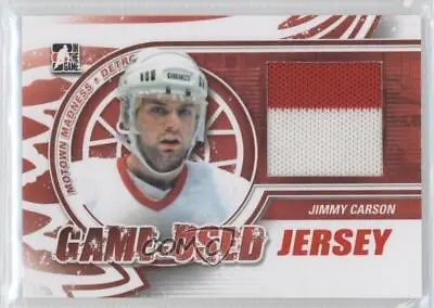 2012-13 ITG Motown Madness Game-Used Jersey Red /140 Jimmy Carson #M-06 • $6.12