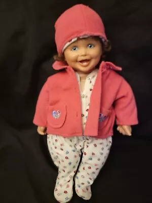 My Twinn Boy Baby Doll 1999 Vintage  Blue Eye Posable Laugh Dimples Teeth • $89.97